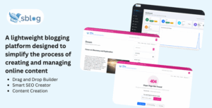 SBlog - Light Weight Blogging Platform